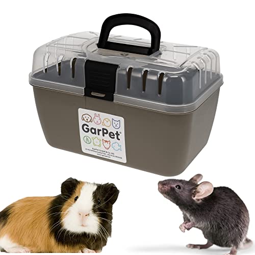 GarPet Transportbox Kleintier Meerschweinchen Hamster Vogel Mäuse Nagetier Trage Box Reisebox Kleintiertransportbox Transportkiste von GarPet