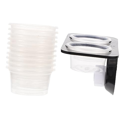 Garneck 1Satz Reptil Feeder mit Saugnapf Wurmbehälter und Gecko Food Bowl für Einfache Fütterung Schalen und Stabiler Wandhalterung für Eidechsen und Andere Garneck 1Satz Reptil Feeder mit Saugnapf Wurmbehälter und Gecko Food Bowl für Einfache Fütterung Schalen und Stabiler Wandhalterung für Eidechsen und Andere von Garneck