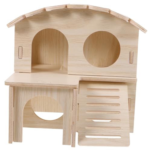 Garneck 1Stück Kleines Haustierhaus aus Doppelschichtiges Hamster Nest und Sicher für Kleine Kreatives Design mit Lochfenster für Optimalen Schutz Garneck 1Stück Kleines Haustierhaus aus Doppelschichtiges Hamster Nest und Sicher für Kleine Kreatives Design mit Lochfenster für Optimalen Schutz von Garneck