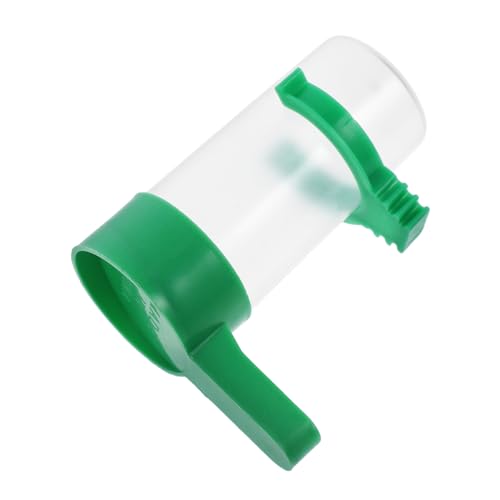 Garneck 5 Stück Automatischer Trinkbrunnen Automatischer Vogelwasserspender Automatische Vogeltränke Vogelzubehör Lovebird Wasserspender Wellensittich Wasserspender Tränke-Feeder Abs Grün Garneck 5 Stück Automatischer Trinkbrunnen Automatischer Vogelwasserspender Automatische Vogeltränke Vogelzubehör Lovebird Wasserspender Wellensittich Wasserspender Tränke-Feeder Abs Grün von Garneck