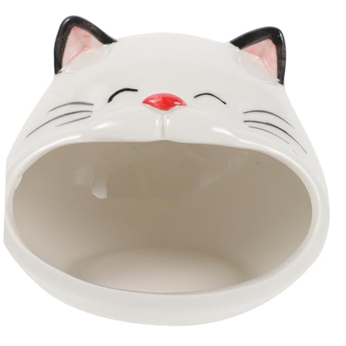 Garneck Hamster Keramik Nest Sicheres Versteck für Hamster und Meerschweinchen Cartoon Design Kühlhaus für Kleine Haustiere für Chinchillas und Rennmäuse mit Glatten Garneck Hamster Keramik Nest Sicheres Versteck für Hamster und Meerschweinchen Cartoon Design Kühlhaus für Kleine Haustiere für Chinchillas und Rennmäuse mit Glatten von Garneck