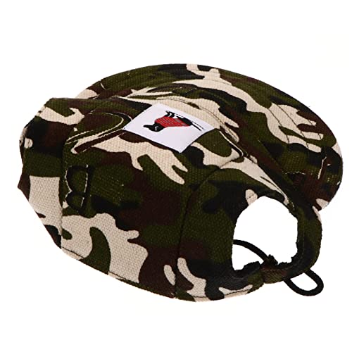 Garneck Hunde-baseballmütze Schirmmütze Für Hunde Sonnenkappe Für Haustiere Modischer Hundehut Haustierhut Hund Kostüm Hut Hund Sonnenhaube Outdoor-hüte Segeltuch Draussen Haustier Hund von Garneck