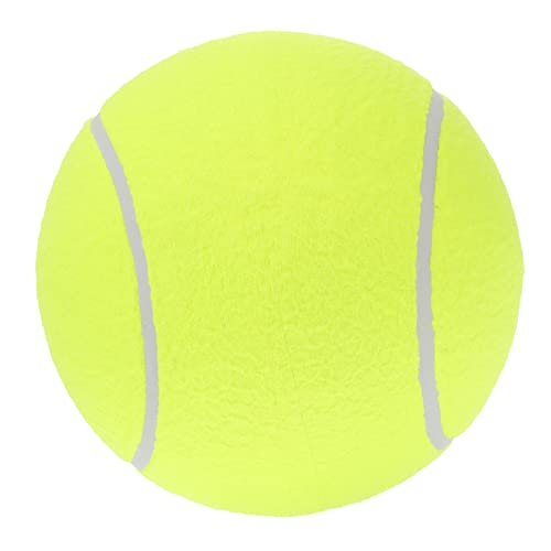 Garneck Tennisbälle Trainieren Ballwerfer Für Hunde Haustierhund, B? Spielt Charakteristischer Großer Hüteball Für Hunde 9,5-zoll-Tennisball Bälle Für Hunde 24cm Kind Geschenk Schüttgut von Garneck