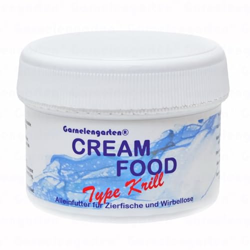 Garnelengarten® Cream Food (70 g, Krill) - Garnelenpudding Garnelenpaste Aquarienfischfutter Fischfutter Aufzuchtfutter Garnelenfutter Fischfutter Schneckenfutter Krebsfutter Krabbenfutter von Garnelengarten