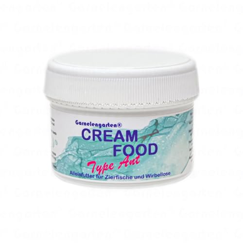 Garnelengarten® Cream Food Type Ant 70 g - Garnelenpudding Garnelenpaste Aquarienfischfutter Fischfutter Aufzuchtfutter Garnelenfutter Fischfutter Schneckenfutter Krebsfutter Krabbenfutter von Garnelengarten