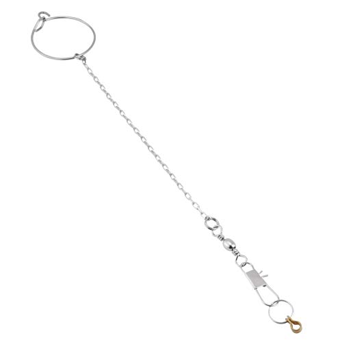 Bird Foot Stand Chain mit Edelstahlring für Pet Birds Stand(4.5mm) von Garosa