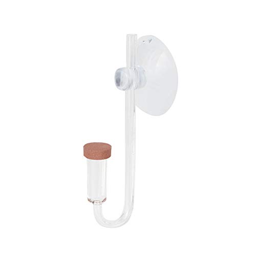 Garosa Aquarium CO2 Diffusor - Aquarium CO2 Zerstäubersystem mit Saugnapf für Süßwasserfische und Wasserpflanzen von Garosa