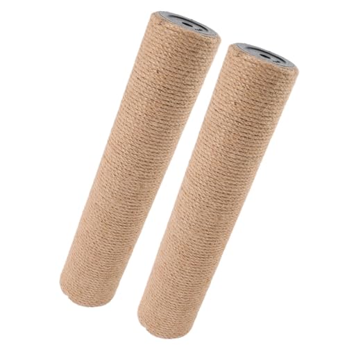 Gatuida 2 Stück Sisal Katzenkratzbaum Ersatz Kratzsäulen für DIY Katzenmöbel Stabiler Sisal für Gesunde Krallenpflege Kompakte Vertikale Bauweise für Kleine Wohnungen Gatuida 2 Stück Sisal Katzenkratzbaum Ersatz Kratzsäulen für DIY Katzenmöbel Stabiler Sisal für Gesunde Krallenpflege Kompakte Vertikale Bauweise für Kleine Wohnungen von Gatuida