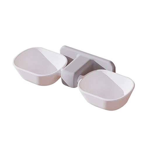 Gatuida Wandmontierte Haustier Fütterungsschüssel für Katzen und Hunde Dual Bowl Pet Feeder mit Abnehmbarer Schüssel für Kleine Tiere mit Transparenter Rückkleber Gatuida Wandmontierte Haustier Fütterungsschüssel für Katzen und Hunde Dual Bowl Pet Feeder mit Abnehmbarer Schüssel für Kleine Tiere mit Transparenter Rückkleber von Gatuida