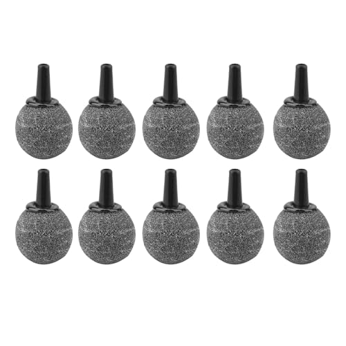 Gavigain 10 Pack -Blasensteine, Material, Calabash -Design, verbesserte Sauerstoffversorgung, einfach zu bedienen, für Aquarienbegeisterte und Fischküste von Gavigain