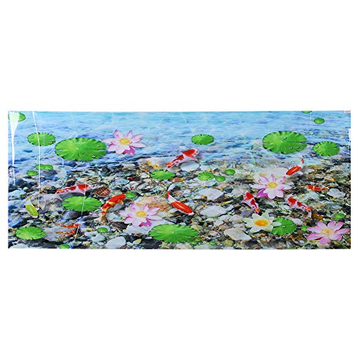 Gavigain 122x50 cm Aquariumhintergrund, PVC -Material, Peel- und Stickkleber, Nicht reflektierender, anpassbarer Anpassung für die Dekoration von Fischbehälter von Gavigain