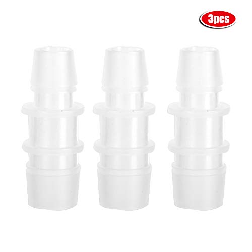 Gavigain 5 -Pack -Aquarium -Schlauchanschluss, 8 mm 12 mm Größe, nicht Kunststoff, robust und sicher, einfache Installation für Aquarium -Setup und Wasserströme Wartung (12mm/20mm interchange 3 packs) von Gavigain