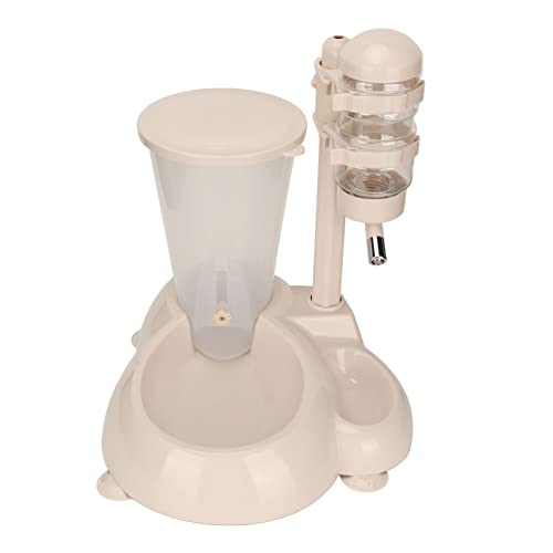 Gavigain Automatic Pet Pet Water Dispenser, Roller Ball -Design, einstellbare Höhe, Nicht -Schlupf -Basis, hygienische und leicht zu reinigende für Katzen und Hunde von Gavigain