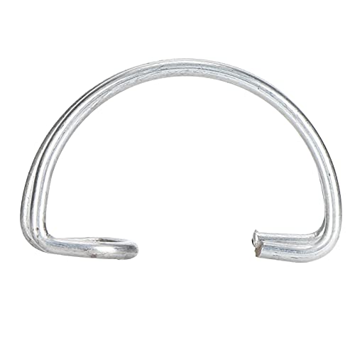 Gavigain Eisenkäfig -Türhaken, sicheres Befestigungsfestigkeit, robuster BAU, für Geflügel, Kaninchen, Enten, Vieh, Schweine, Schaf (4.5cm cage Door Hook) von Gavigain