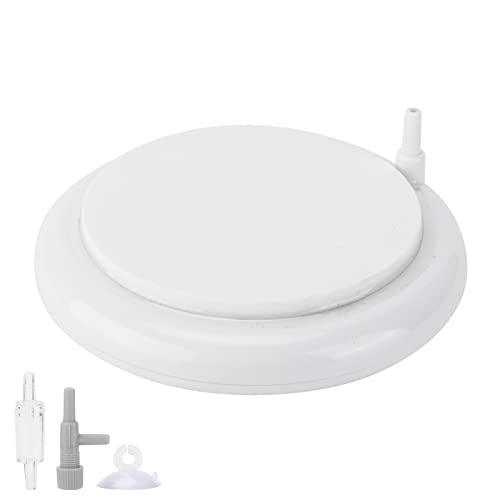 Gavigain Fischtank Bubble Disc Kit Delikates Nano Ultrahoser Sauerstoffdiffusor für Aquarium Haustiere Plastik (10cm Diameter White air Disk) von Gavigain