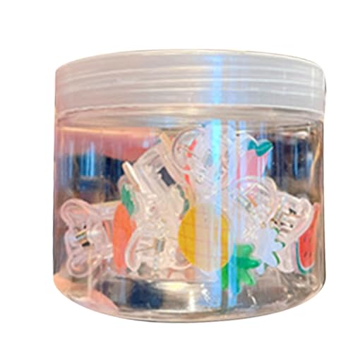 Gavigain Haarspangen-Set für kleine Hunde, niedliches, lebendiges Zubehör, stabiles Acrylmaterial, ideal für Teddy, Malteser, Welpen und kleine Rassen von Gavigain