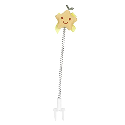 Gavigain Interactive Cat Toy, Nicht plüschiger Federkugel, sicheres und Robustes Design, Katze, Stressabbau, Koordinationsverbesserung (Five Pointed Star Shaped) von Gavigain