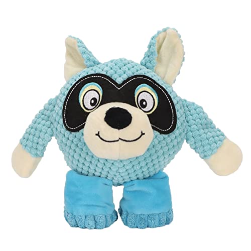 Gavigain Interactive Squeaky Hundespielzeug, Zähnefreundliche Plüsch, robuste, weiche Baumwolle, waschbar, für Welpen und kleine Hunde (Blue) von Gavigain