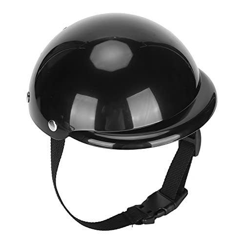 Gavigain Kleiner mittlerer Hund und Katzenhelm, einstellbares Kinngurt, Robustes ABS -Material, für Outdoor -Aktivitäten, Radfahren und Haustierschutz (M) von Gavigain