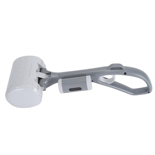 Gavigain Kotschaufel für Hunde, leicht, tragbar, Kotreiniger, ergonomischer, verlängerter Griff, gezahnter Griff für mühelose Reinigung (Gray) von Gavigain