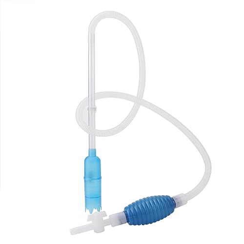 Gavigain Manual Aquarium Water Changer, einstellbare Flüsse Kontrolle, verstärkte Saugleistung, sicher für Fische und Pflanzen, für mittelgroße Fischbehälter von Gavigain