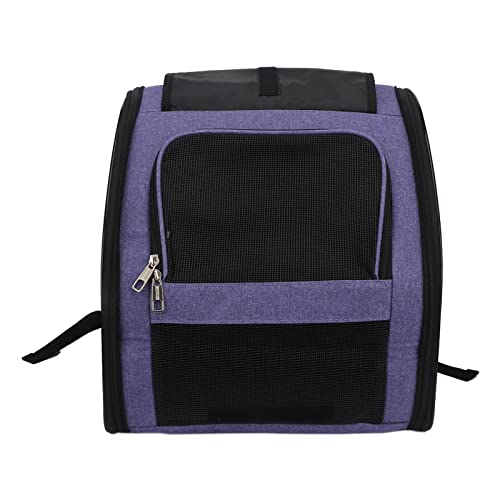 Gavigain Pet Carrier -Rucksack, atmungsaktives Netz, verstellbare Schultergurte, Sonnenvisier, für kleine bis mittelgroße Hunde und Katzen, leichte, tragbare Reiseträger (L (Within 10kg/22.0lb)) von Gavigain