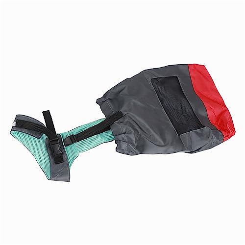 Gavigain Pet Drag Bag, Anti -Scratch -Oxford -Stoff, atmungsaktives Netz, einstellbare Passform, Sicherheitsverschlussschnalle für gelähmte Hundemobilitätsunterstützung (L) von Gavigain