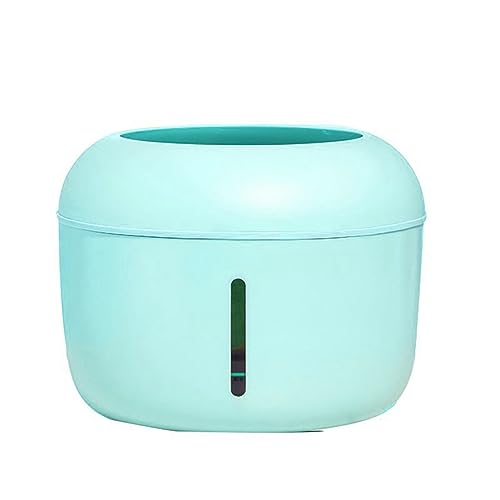 Gavigain Pet Water Fountain, sauerstoffhaltige gefilterte Trinkschüssel, 2,5 l Kapazität, wiederaufladbares, einfaches sauberes Design für Hunde und Katzen von Gavigain