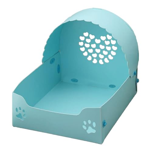 Gavigain Scratch Princess Hundebett, waschbarer, gemütlicher Ruheplatz für Haustiere, bequem und stabil für kleine Hunde und Katzen, ideales für Haustierbesitzer (Blue) von Gavigain