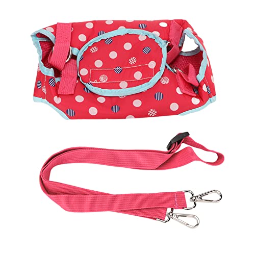 Gavigain Small Dog Recovery Sling -Geschirr atmungsaktivem Stoff Dual Lumbal Support Tragbare Hebebildhilfe für kleine Rassen (L) von Gavigain