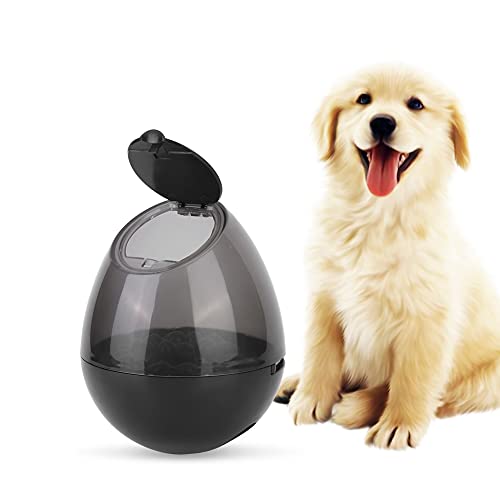 Gavigain rotierende Food Ball Interactive Fütterungsspielzeug, langsames Essen, geistige Stimulation, sicherer Hundefutterspender für Hunde (Black) von Gavigain