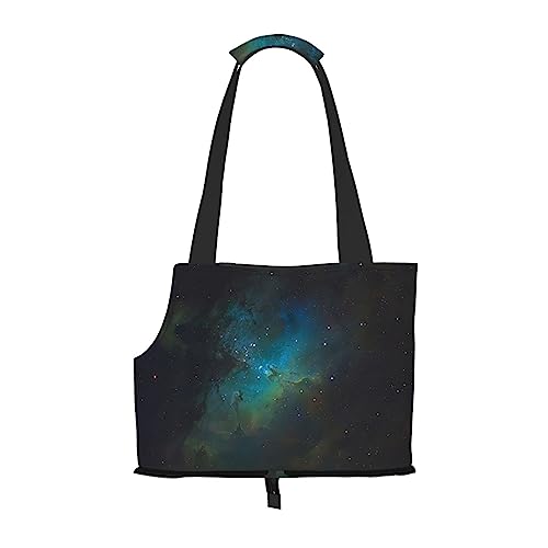 Galaxy Green Print Puppy Carrier Pets Dogs Dog Walking Bags Carrier Bags for small Dogs and Cat and Rabbit von GaxfjRu