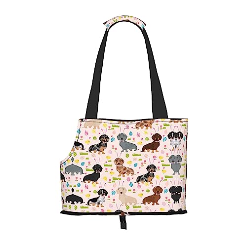 Hundetasche mit Blumendruck, für kleine Hunde, Katzen und Kaninchen von GaxfjRu