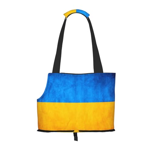 Tragetasche mit ukrainischer Flagge, für kleine Hunde, Katzen und Kaninchen von GaxfjRu