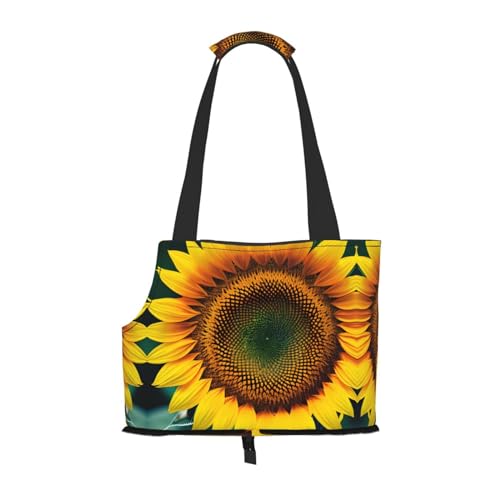 You Are My Sunshine Tragetasche mit Sonnenblumen-Aufdruck, für kleine Hunde, Katzen und Kaninchen von GaxfjRu