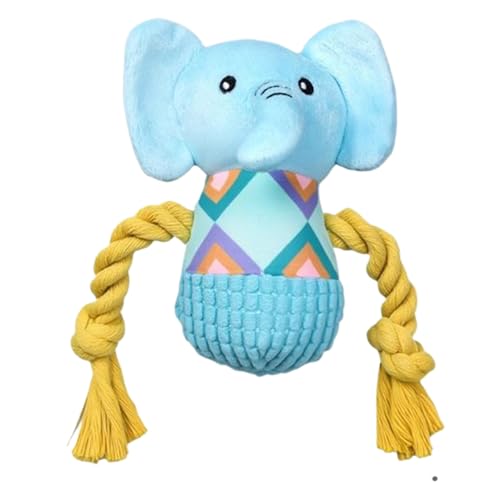 Elefant -geformte Haustierspielzeug, Hundegefüllter Tierspielzeug, Weiche Haustier -Kau -Puppenwelpen, Interaktiver Spielzeitbegleiter, Stressabbau, 20x12 Cm, Für Kleine Hunde, Training, Mittlere Hund Elefant -geformte Haustierspielzeug, Hundegefüllter Tierspielzeug, Weiche Haustier -Kau -Puppenwelpen, Interaktiver Spielzeitbegleiter, Stressabbau, 20x12 Cm, Für Kleine Hunde, Training, Mittlere Hund von Gcerfby