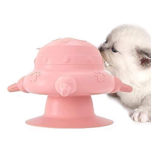 Gehanico Aufzuchtflasche Welpen und Kaninchen Welpen Bowl Babyflasche Puppy Aufzuchthilfe Welpen Katze Stillstation Futterstation Welpenmilch (Pink) von Gehanico