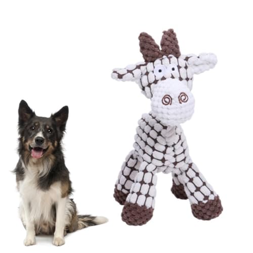 Gehanico Donkey Hundespielzeug, weiches Plüsch, Welpenspielzeug, quietschendes Hundespielzeug mit Quietscher, Hundespielzeug gegen Langeweile, weiches Kauspielzeug, perfekt für Welpen, kleine bis von Gehanico