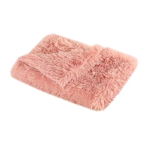 Gehanico Nacken Katzenkissen Halbe Krapfen Katzen Kissen Beruhigendes Kuschelkissen für Katzen Haustierzubehör Kleines Kissen Weiches Universal Kissen U-Form (Pink 54X78CM) von Gehanico