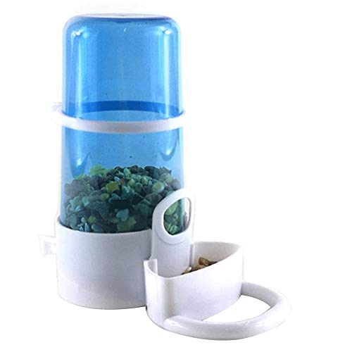 Gemini_mall Hamster-Wasserflasche, automatischer Futterspender für Wasser, Futterspender, Trinkspender für kleine Tiere, Meerschweinchen, Ratten, Kaninchen, Zwerg, Rennmäuse, Chinchilla, Blau von Gemini_malll