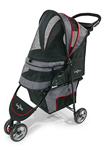 Gen7Pets Regal Plus Hunde-Kinderwagen, Grau von Gen7Pets