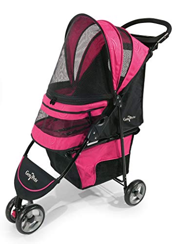 Gen7Pets Regal Plus Hunde-Kinderwagen – Raspberry Sorbet Haustier-Kinderwagen von Gen7Pets