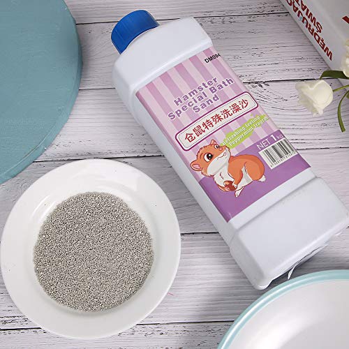 1 Kg Badesand für Haustiere, Badesand für Haustiere, Badesand, für Hamster, Chinchilla von Generic