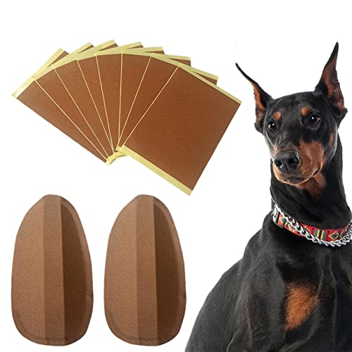 1 x Doberman Hundeohr – Ohrenstütze für Haustiere, feste Ohrenstütze | selbstklebende Korrekturstange mit Halterkorrektur | Hundeohren-Publikationsset von Generic