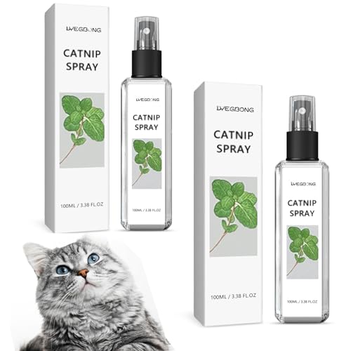 2PCS Herbal Cat Joy Spray,Katzenminze-Spray für Katzen,Katzentrainingsspray mit Katzenminze,Beruhigung Ihrer Katze und Angstlinderung, Katzenberuhigungsspray für Indoor von Generic