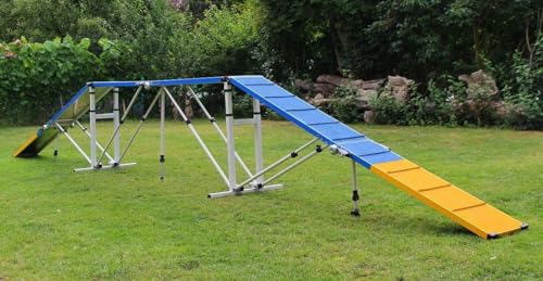 Agility Dog Bridge Bridge Professional – Laufsteg für Katzen, Gehweg – Hundetraining, Sport und Wettkampf – Agility und Agility Dog – Outdoor-Agility-Ausrüstung von Generic