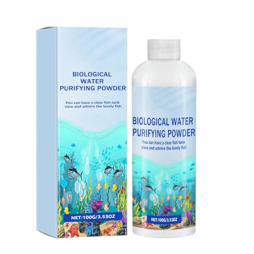 Algenentfernungsmittel 100g - Teichreinigung für klares Wasser natürlich, organisch & vegan - Profi Teich-Pflege-Reinigung & Wasseraufbereiter umweltfreundlich, ungefährlich für Fische (1pcs) von Generic