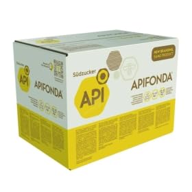 Apifonda Südzucker Bienenfutter 5x2,5kg Beutel im Karton - Futterteig Bienen - Imkereibedarf -Bienenfutterteig - Bienenfutter Sirup - von Famry