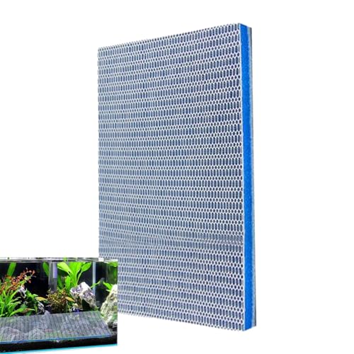 Aquarium-Filterpad, Filterpad für Aquarien - Waschbarer Aquarium-Filterschwamm | 8-lagige Filterpads, Aquarium-Skimmer-Aquarium-Filterschwammmedien, Teichfilter-Zubehör von Generic