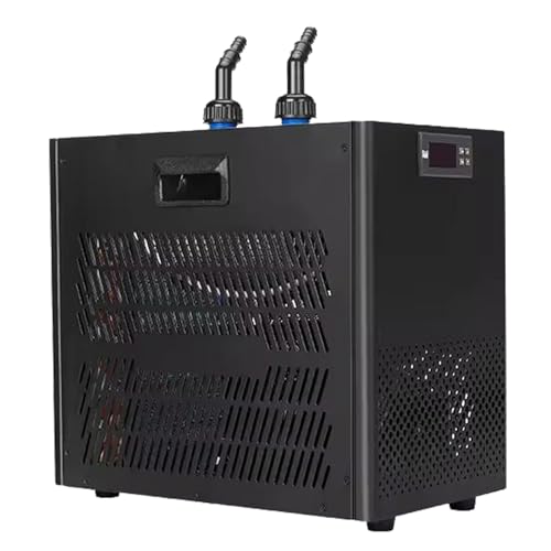 Aquarium-Kühler Wasserkühler Wasser Einstellbarer für leisen Kühlkompressor mit Touchscreen-Temperaturregelung für Hydrokulturkorallen, 160 l Aquarium-Kühler Wasserkühler Wasser Einstellbarer für leisen Kühlkompressor mit Touchscreen-Temperaturregelung für Hydrokulturkorallen, 160 l von Generic